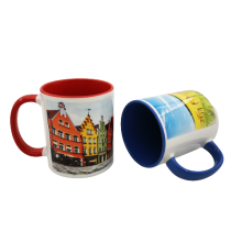 Wholesale Classical color glazed sublimation customer  mug with logo